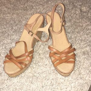 Gap Cork Wedges Size:10